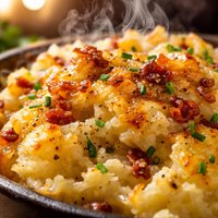Baked Sweet and Savory Mashed Potatoes
