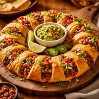 Baked Taco Ring