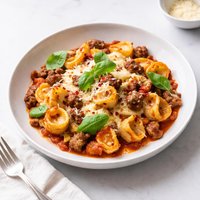 Baked Tortellini with Italian Sausage