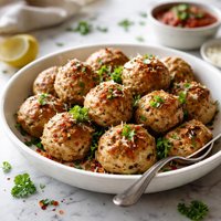 Baked Turkey Meatballs