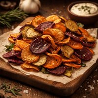 Baked Veggie Chips