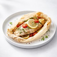 Baked Wrapped Tilapia