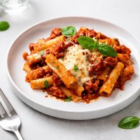 Baked Ziti with Fire Roasted Tomatoes