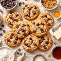 Bakery Style Chewy Chocolate Chip Cookies