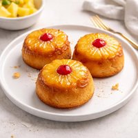 Bakery Style Upside Down Hawaiian Pineapple Muffins