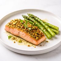 Baklava Salmon with Asparagus
