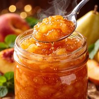 Ball Blue Book Peach or Pear Jam