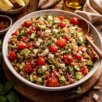 Balsamic Brown Rice Salad