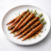 Balsamic Butter Glazed Baby Carrots