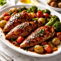 Balsamic Chicken and Veggies