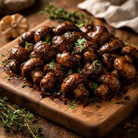 Balsamic Glazed Mushrooms