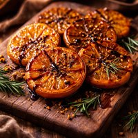 Balsamic Glazed Oranges