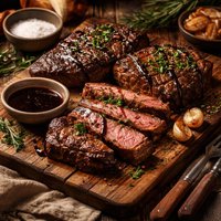 Balsamic Marinated Steaks