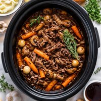 Balsamic Pot Roast Crock Pot