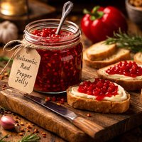 Balsamic Red Pepper Jelly