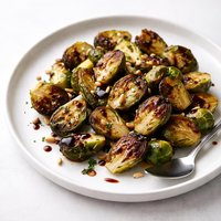 Balsamic Roasted Brussels Sprouts