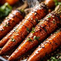 Balsamic Roasted Carrots
