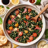 Balsamic Spinach