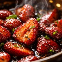 Balsamic Strawberries Just a Little Bit Different