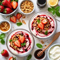 Balsamic Strawberry Cream