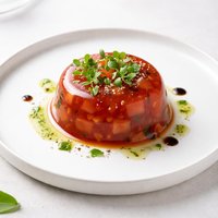 Balsamic Tomato Aspic