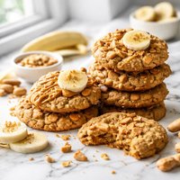 Banana and Peanut Butter Cookies