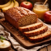 Banana Applesauce Bread