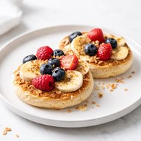 Banana Berry English Muffin