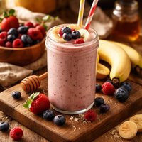 Banana Berry Shake