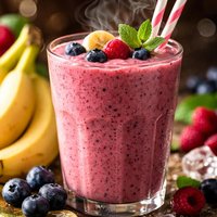 Banana Berry Shoothie