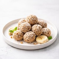 Banana Bliss Balls Raw Food