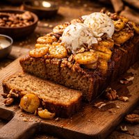 Banana Bread Foster