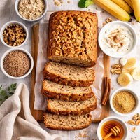 Banana Bread Low Fat High Fiber