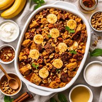Banana Bread Pudding