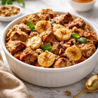 Banana Bread Pudding W Wheat Bread