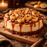 Banana Caramel Cheesecake