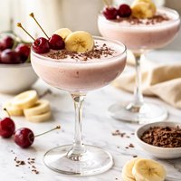 Banana Cherry Cordial Cocktail