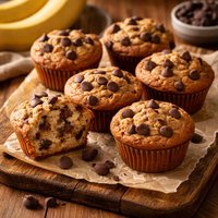 Banana Chocolate Chip Muffin