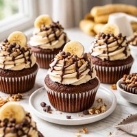 Banana Chocolate Cupcakes