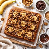 Banana Chocolate Walnut Cake
