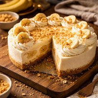 Banana Cream Cheesecake Copycat