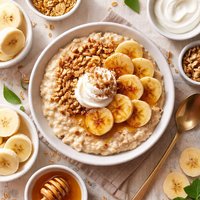 Banana Cream Oatmeal