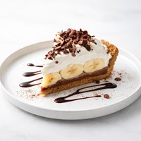 Banana Cream Pie with Chocolate