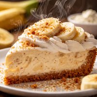 Banana Cream Protein Pie