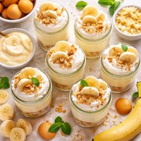 Banana Cream Pudding Parfaits