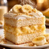 Banana Creamangel Cake