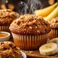 Banana Crumb Muffins