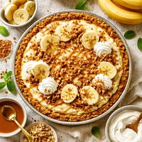 Banana Crunch Pie