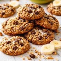 Banana Everything Cookies from Vegan Cookies Take Over the World