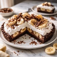 Banana Fudge Pie